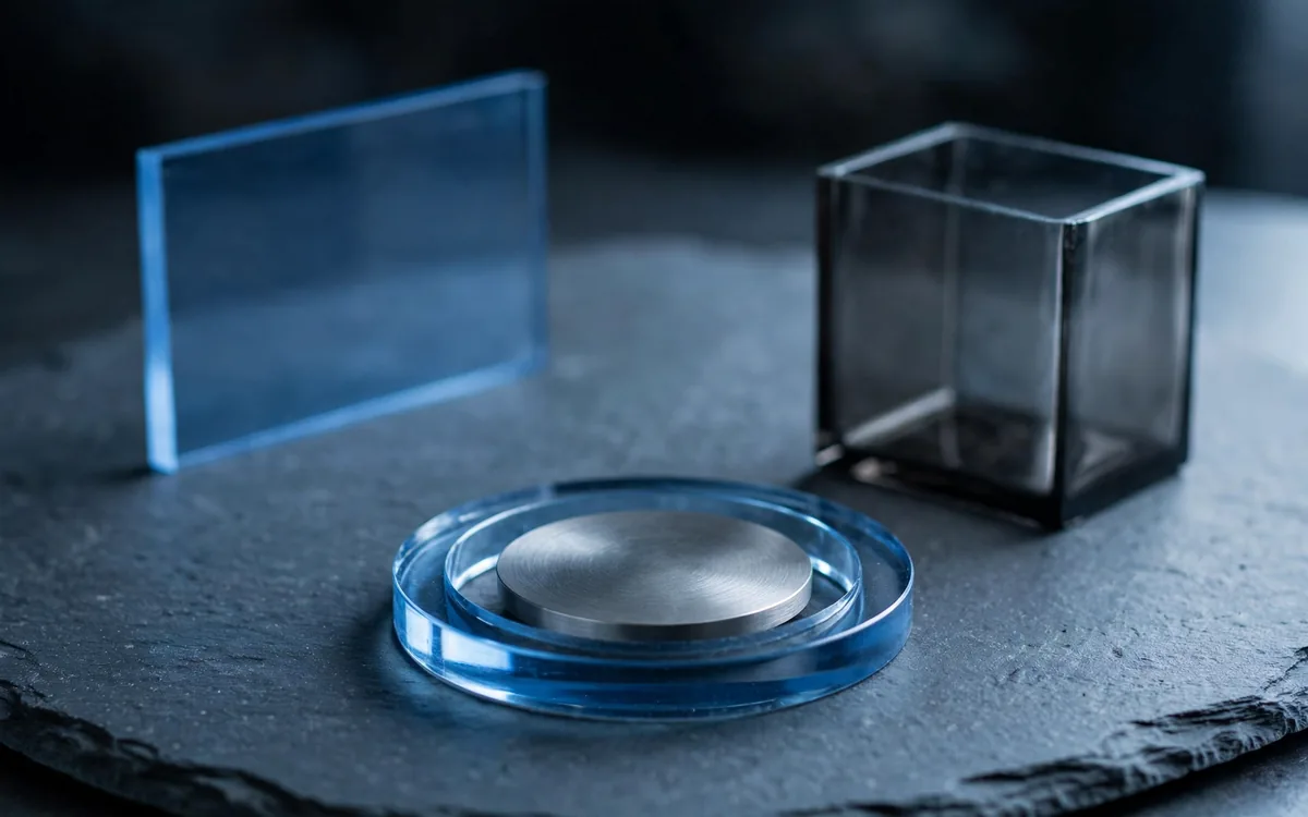 Conceptual metal and glass composition for policy overview